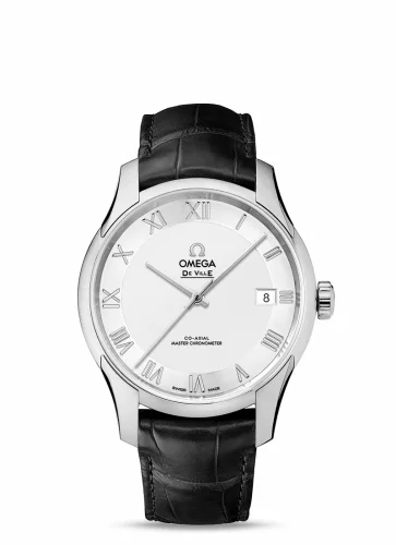 Omega De Ville Hour Vision Master Chronometer Stainless Steel / Silver 433.13.41.21.02.001 (43313412102001)